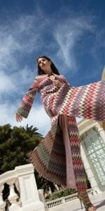 Diana d'Orville luxury gown couture kilim gown