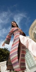 Diana d'Orville luxury gown couture kilim gown