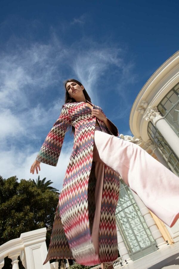 Diana d'Orville luxury gown couture kilim gown