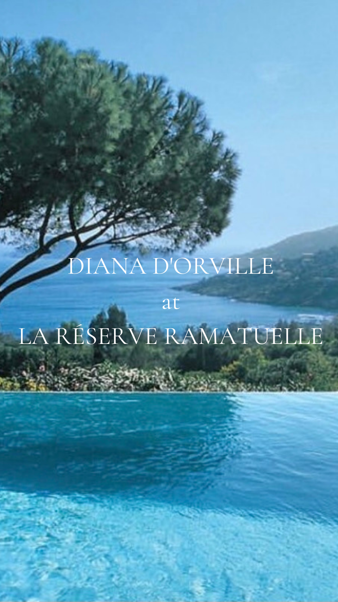 Diana d'Orville sustainable luxury at la Réserve Ramatuelle luxury hotel in Saint Tropez