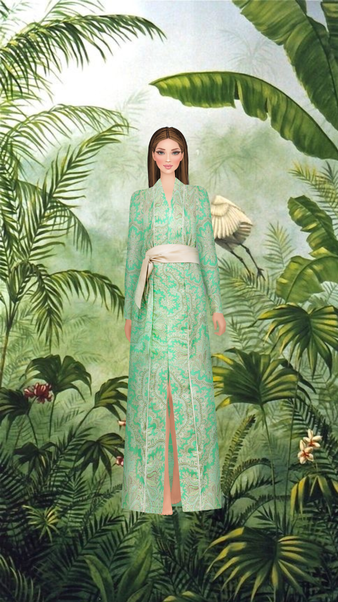 Diana d'Orville x Covet Fashion styling app render